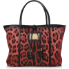 DOLCE & GABBANA Denim Leopard Print - Hand bag - 