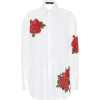 DOLCE & GABBANA Embroidered cotton and s - 長袖シャツ・ブラウス - 