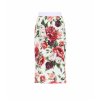DOLCE & GABBANA Floral crêpe skirt - Saias - 
