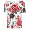 DOLCE & GABBANA Floral crêpe top - 半袖シャツ・ブラウス - 