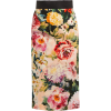 DOLCE & GABBANA  Floral-print crepe penc - sukienki - 
