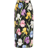 DOLCE & GABBANA Floral-printed silk midi - 裙子 - 