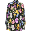 DOLCE & GABBANA Floral-printed stretch-s - Long sleeves shirts - 