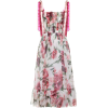 DOLCE & GABBANA Floral silk chiffon dres - ワンピース・ドレス - 