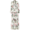 DOLCE & GABBANA Floral silk-chiffon gown - Obleke - 