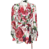 DOLCE & GABBANA Floral silk wrap jacket - Jacket - coats - $1,995.00  ~ £1,516.22