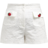 DOLCE & GABBANA  High-rise cotton-blend - Spodnie - krótkie - 