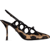 DOLCE & GABBANA Lori 90mm leopard-print - 经典鞋 - 