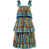 DOLCE & GABBANA  Majolica-print tiered c - Dresses - 