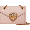 DOLCE&GABBANA Micro Devotion Leather Cro - Messenger bags - 