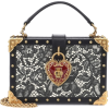 DOLCE & GABBANA My Heart leather box clu - Clutch bags - 