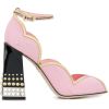 DOLCE & GABBANA Peep Toe D'Orsay pumps w - Классическая обувь - $560.00  ~ 480.98€
