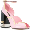 DOLCE & GABBANA Peep Toe D'Orsay pumps w - Classic shoes & Pumps - $560.00 