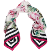 DOLCE & GABBANA Printed silk-twill scarf - Cachecol - 