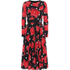 DOLCE & GABBANA Printed stretch silk mid - Vestidos - 