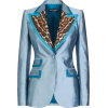 DOLCE & GABBANA SINGLE-BREASTED BLOCK CO - Jacket - coats - 