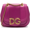 DOLCE & GABBANA SMALL DG AMORE BAG IN CA - Messaggero borse - 
