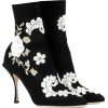 DOLCE & GABBANA Stretch-jersey ankle boo - Boots - 
