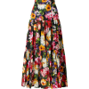 DOLCE & GABBANA Tiered ruffled floral-pr - Skirts - 