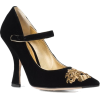DOLCE & GABBANA VINTAGE embroidered high - Sapatos clássicos - 