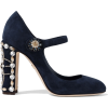 DOLCE & GABBANA Vally crystal-embellishe - Zapatos clásicos - 