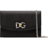 DOLCE & GABBANA black DG crystal embelli - Clutch bags - 