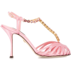 DOLCE & GABBANA crystal-embellished T-ba - Klasične cipele - 