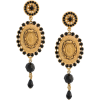 DOLCE & GABBANA drop medallion earrings - Brincos - 