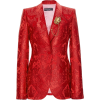 DOLCE GABBANA jacquard jacket - Jaquetas e casacos - 