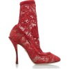 DOLCE GABBANA lace ankle boot - Buty wysokie - 
