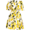 DOLCE & GABBANA lemon dress - sukienki - 