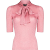 DOLCE GABBANA pink bow sweater - Pullovers - 
