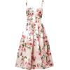 DOLCE GABBANA pink floral dress - ワンピース・ドレス - 