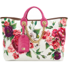 DOLCE & GABBANA sac cabas à fleurs - Kleine Taschen - 
