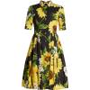 DOLCE GABBANA sunflowers dress - Obleke - 