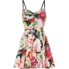 DOLCE & GABBANA sweetheart neck floral - 连衣裙 - 