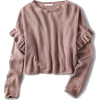DON'T ASK WHY RUFFLE SLEEVE SWEATER - Jerseys - 