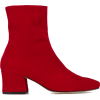 DORATEYMUR Red Suede Sybil 60 ankle boot - Сопоги - 