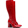 DORATEYMUR red knee length 90 leather bo - Сопоги - 