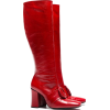 DORATEYMUR red knee length 90 leather bo - Stiefel - 