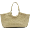 DRAGON DIFFUSION neutral straw bag - Borsette - 
