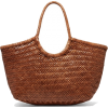 DRAGON DIFFUSION woven basket bag - Bolsas pequenas - 