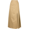 DRES PRS front pleated skirt - 裙子 - 