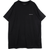 DRESSEDUNDRESSED EMBROIDERY T-SHIRT/BLAC - T恤 - 