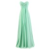 DRESSTELLS Sweetheart Bridesmaid Chiffon Prom Dresses Long Evening Gowns - Obleke - $19.99  ~ 17.17€