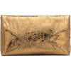 DRIES VAN NOTEN Crinkled metallic leathe - Borse con fibbia - 