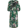 DRIES VAN NOTEN Floral cotton-poplin dre - sukienki - 
