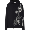DRIES VAN NOTEN Printed cotton hoodie - Puloveri - $365.00  ~ 313.49€