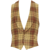 DRIES VAN NOTEN plaid wool waistcoat - Prsluci - 