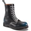 DR MARTENS black & blue boot - Čizme - 